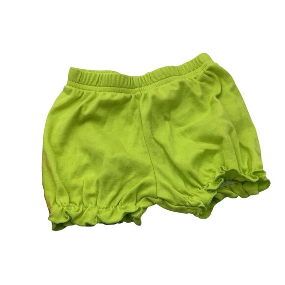Lot Of 2 Infant Girls Shorts 3/6M Basic Editions & Kidgets Multicolor & Green - Picture 3 of 8